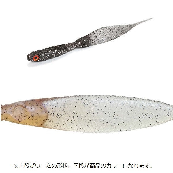 Issei Worm Liar Minnow Flat Sakana Sakana 3.8inch #41 Chigill