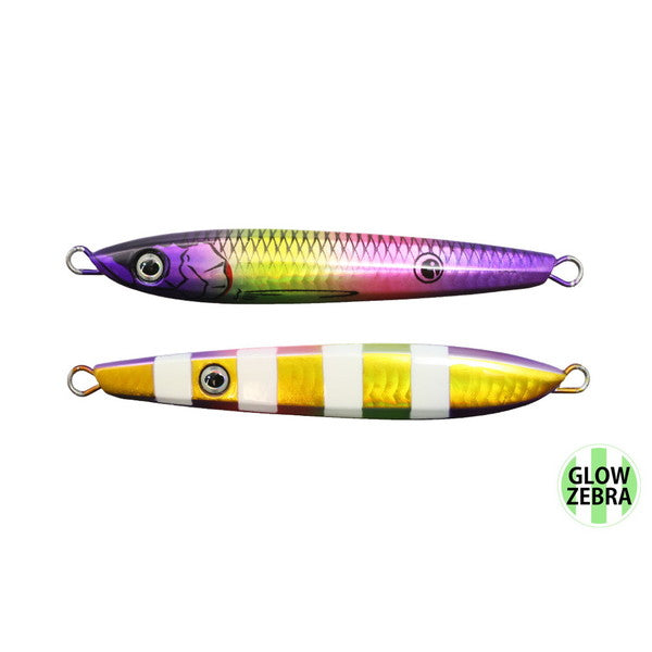Issei Metal Jig Umitaro Neko metal Cutlass fish SP 100g #050 Gold Rainbow Zebra