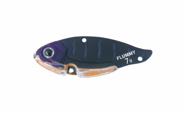Bottomup Bass Lure Flummy 3.5g Matte Black Tigger