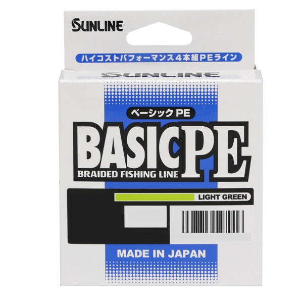 Sunline Basic PE Light Green #0.4 (6lb)-200m