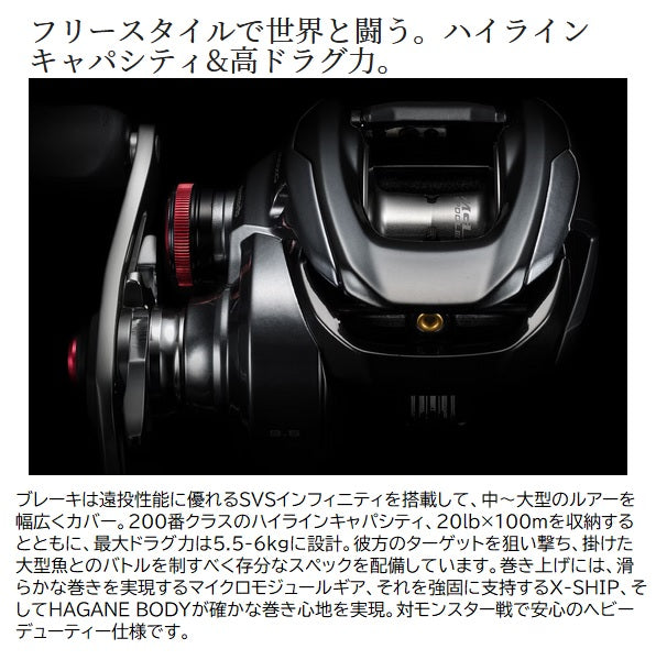 Shimano 24 Scorpion MD 200HG (Right Handle)