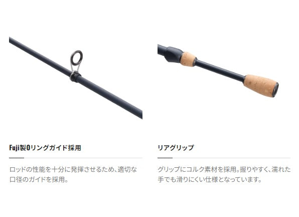 Shimano Pack Rod Set 23 Buenavista Combo S56L Gray (Telescope 5 Piece)