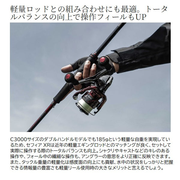 Shimano 25 Sephia XR C3000SDH