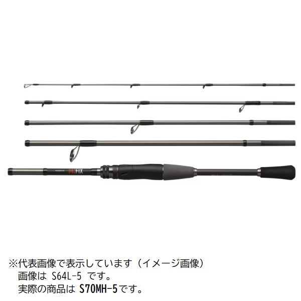 Shimano 24 Unfix S70MH-5 (Spinning 5 piece)