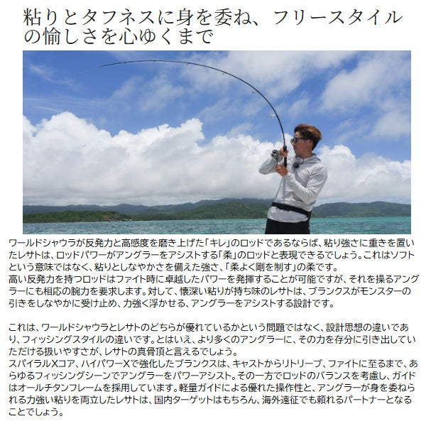 Shimano Freestyle Rod 25 Lesath 2751R-2 (Spinning 2 piece)
