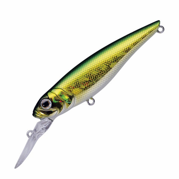 Valleyhill Seabass Lure Air Deep 80S DP24 Green Gold II