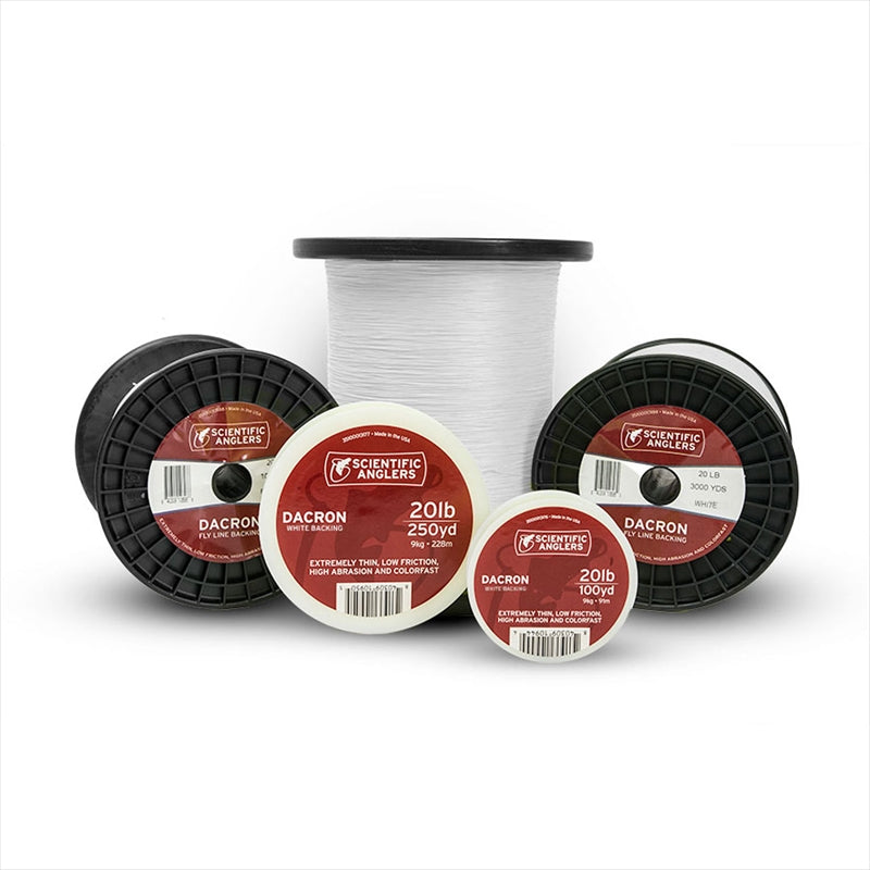 Tiemco Scientific Anglers Backing Line 100YD 20lb White