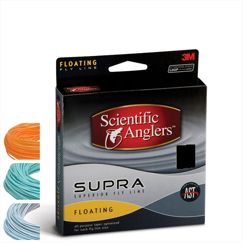 Tiemco Scientific Anglers Supra Long Drift Line DT3F Orange