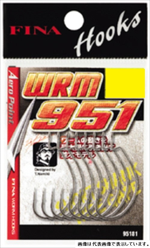 Hayabusa Worm Hook WRM951 #2/0